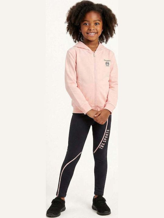 Trax Kids Set with Leggings Summer 3pcs Pink