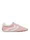 Damen Sneakers Rosa Wildleder