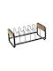 Raki Cabinet Dish Rack Lid Metallic 27x13x11cm