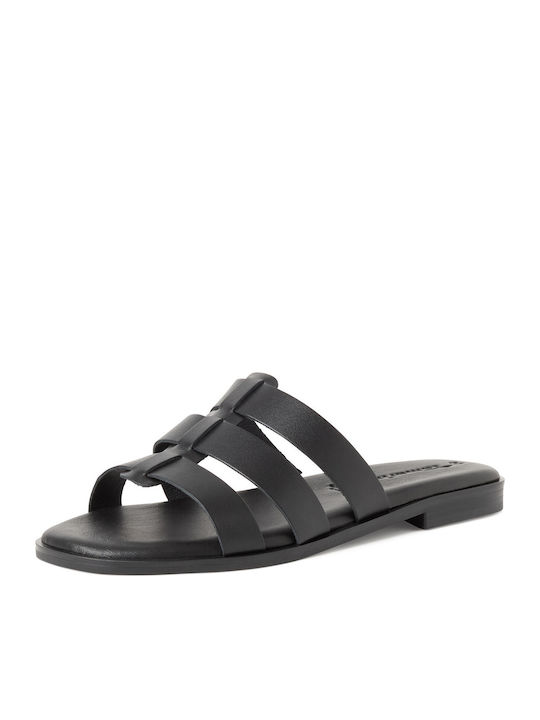 Leather Women's Sandals Black