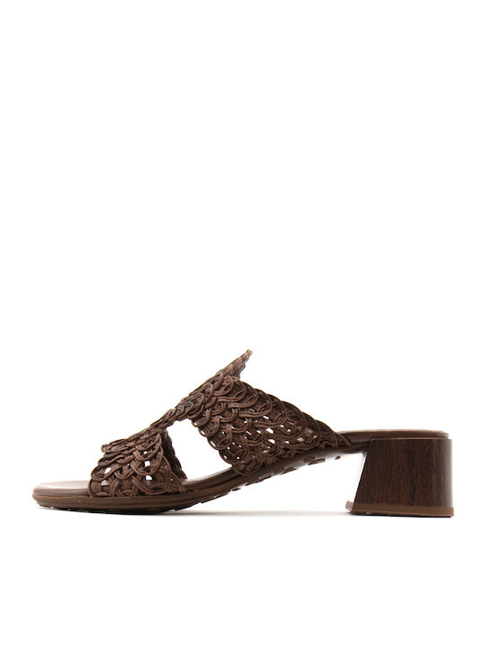 Hispanitas Leather Sandals Brown