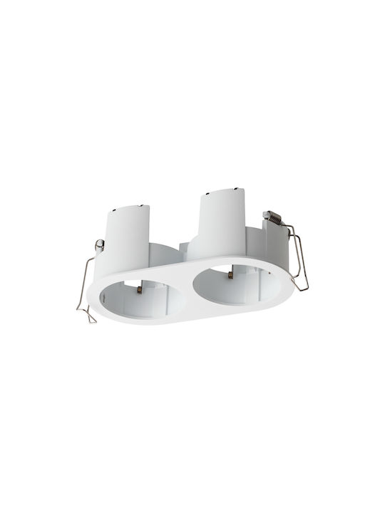 Ideal Lux Beyond Cornice Χωνευτό Σποτ Λευκό