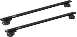 Μπάρες Οροφής Hakr Wing Profile Μαύρες Ssangyong Tivoli Xlv Open Rails