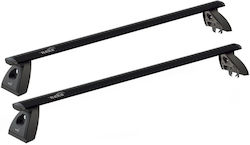 Μπάρες Οροφής Hakr Wing Profile Μαύρες Hyundai Santa Fe Ιι Cm Fix Point