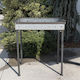Metallischer Holzkohlegrill 70×50 Cm 5222