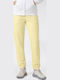 Cuff Pants Sweatpants Yellow