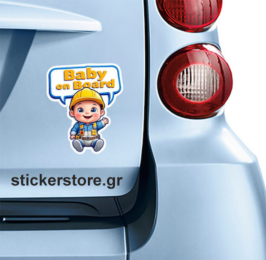 Autocolantă Baby On Board Nr 273 Cod 52662
