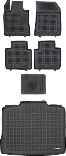 Rubber Floor And Trunk Car Mats Set Ds Ds9 E-tense Phev 5 Pieces