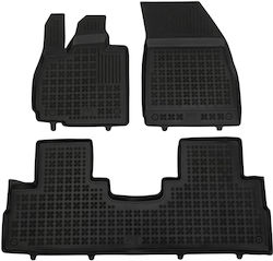 Omoda 9 2025+ Super Hybrid Phev Гумени Черни Килими За Кола Car Mats Rezaw Plast 3 Бр