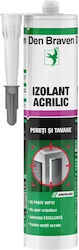 Acryl Dichtstoff Acryl-w Grau 280ml Den Braven D12003704