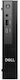 Dell QCM1255 Mini PC (Ryzen 5 Pro 8600GE/16GB DDR5/512GB SSD/W11 Pro)