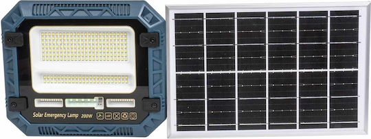 Proiector Led Încărcare Solară 200w Panou Separat Telecomandă Ip66 Z-tools Zts 8985