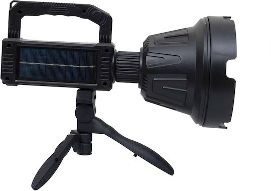 Lanternă cu Încărcare Solară 6 Moduri de Iluminare Usb Trepied W5110 Zts 8203