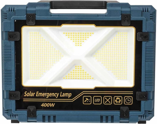 Led Прожектор Соларен Usb Зареждане 400w Вграден Сваляем Панел Z-tools Zts 8965
