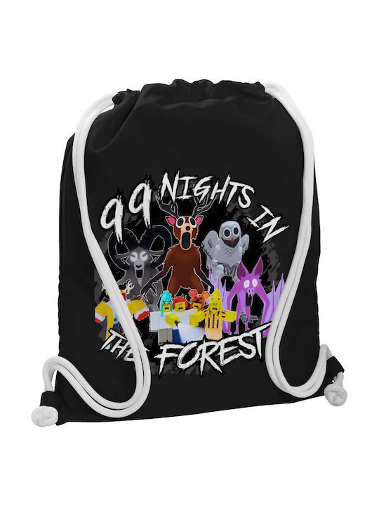 Koupakoupa Roblox 99 Nights In The Forest Παιδική Τσάντα Πλάτης Μαύρη 48x40εκ.