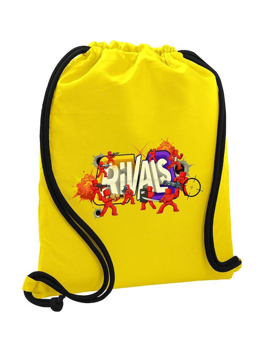 Koupakoupa Roblox Rivals Kids Backpack Yellow 4...