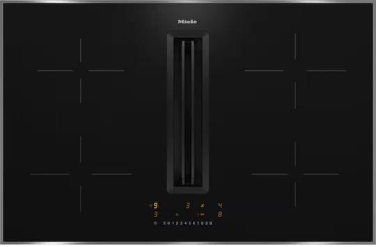 Miele Επαγωγική Εστία Αυτόνομη με Απορροφητήρα 80x52εκ.