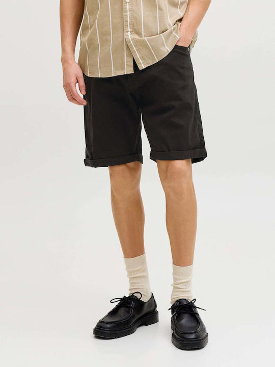 Jack & Jones Herren Shorts Chino Schwarz