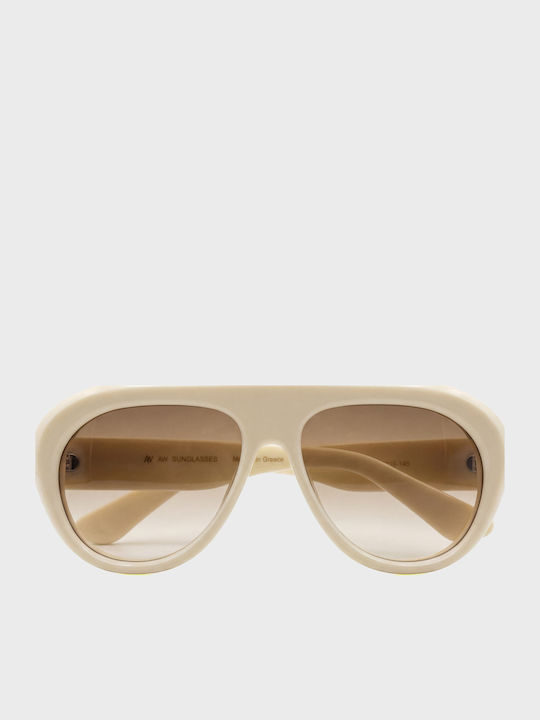 AV Sunglasses Lyra Woman Sunglasses With Beige ...