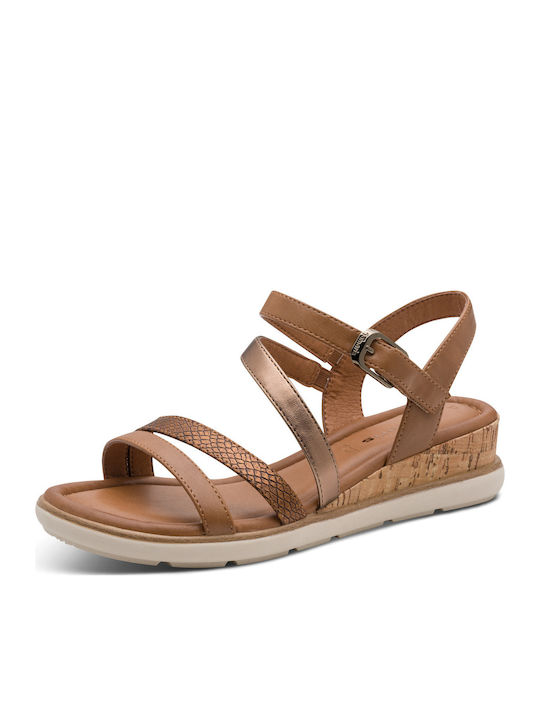 Tamaris Summer Women's Platforms Tabac Brown