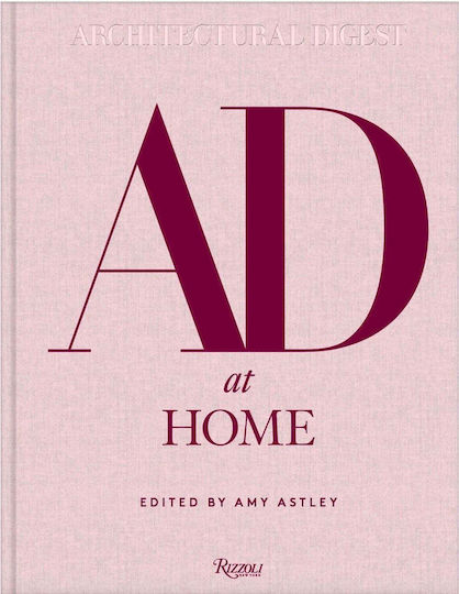 Βιβλίο Interior Design, Ad At Home: Architectural Digest, Ροζ, 26×5×34 Cm, Hintsdeco Βιβλίο Interior Design, Ad At Home: Architectural Digest, Ροζ, 26×5×34 Cm, Hintsdeco