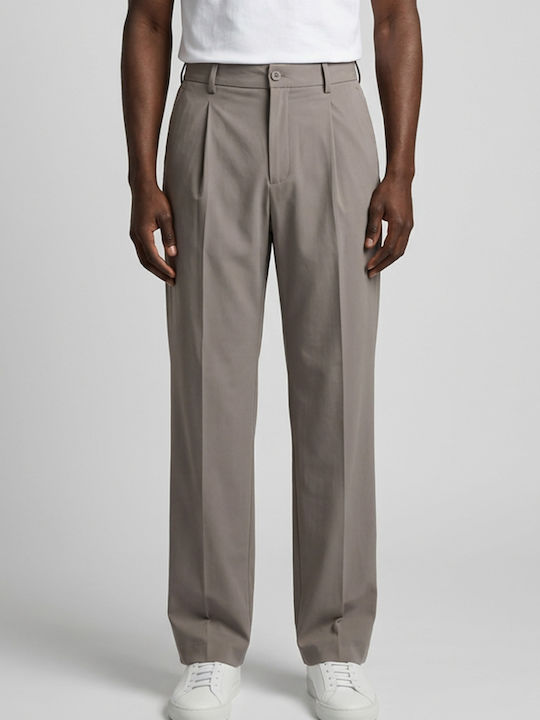 Chino Trousers In Relaxed Fit Elephant