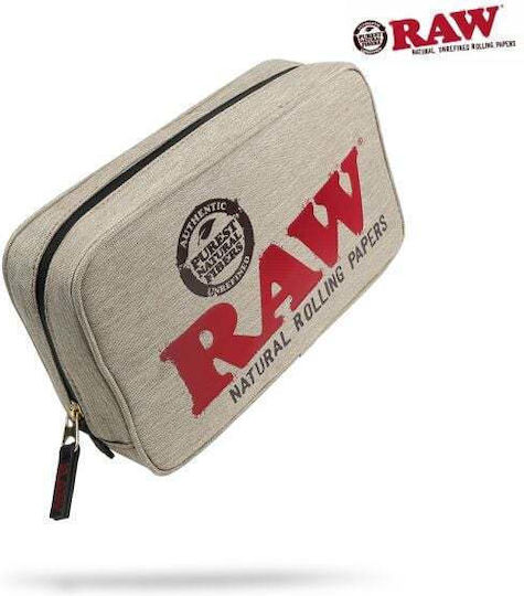 Raw Tobacco Pouch Made of Artificial Leather with Button Smokers Pouch