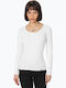 Women's Cotton Long Sleeve Blouse White