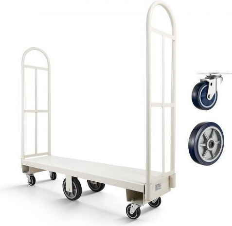 Vevor Transport Trolley for Load up to 900kg in Gray Color