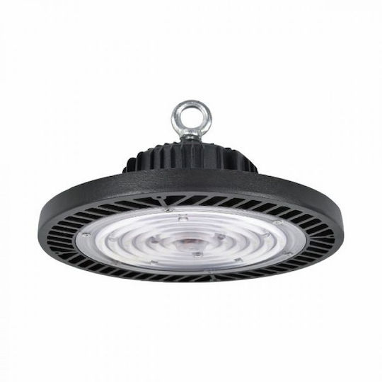 Spot Light Φωτιστικό Καμπάνα 100W Ρυθμιζόμενο Λευκό 15000lm με Ενσωματωμένο LED Μαύρο
