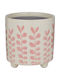 Butlers Keramischer Pflanzentopf Rosa 14x14cm