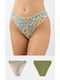 Fimelle Women's Briefs 2Pack Khaki