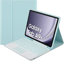 Strado Калъф С Клавиатура Galaxy Tab A9 Plus Син Strado Калъф С Клавиатура Galaxy Tab A9 Plus Син