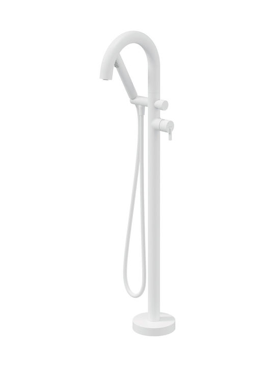 Deante Mischbatterie für Dusche Thermostatische Komplettes Set Weiße