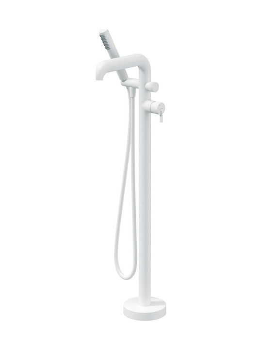 Deante Mischbatterie Badewanne Thermostatisch Komplettes Set Weiße