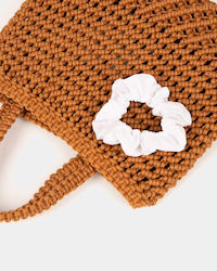 Scrunchie Rayon Mărime One Size Alb