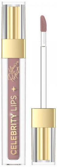 Eveline Celebrity Lips Flüssiger Lippenstift Matt 01n 4ml