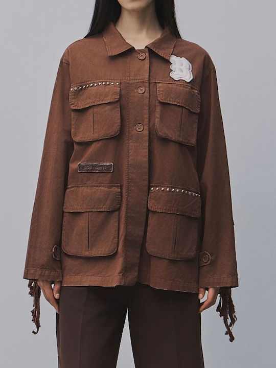 Women's Jacket for Winter Brown