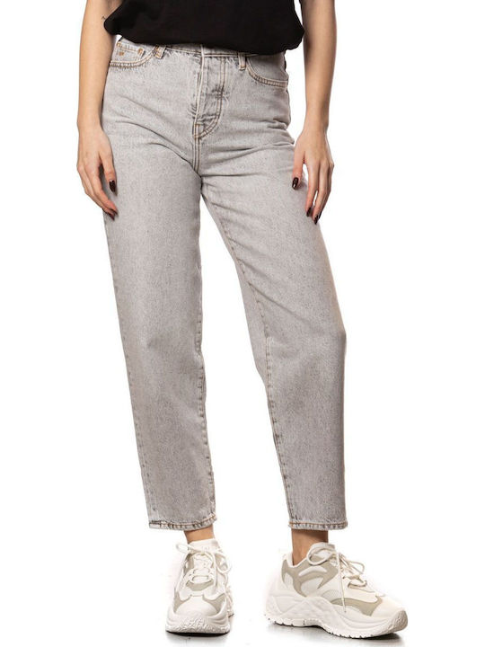 Women's Jean Pants in Loose Fit Gray