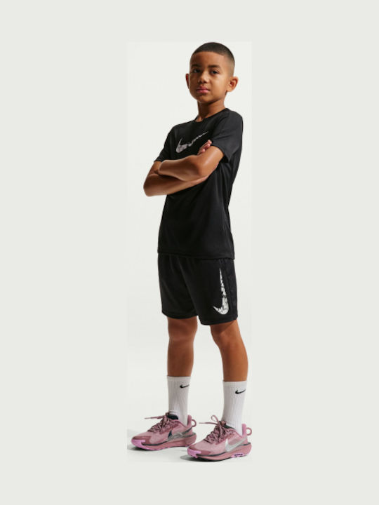 Αθλητικό Παιδικό Σορτς/Βερμούδα Dri-Fit Μαύρο