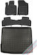 Floor Mats Trunk Set Hyundai Tucson III Facelift Non-Slip Bottom 4 Pieces