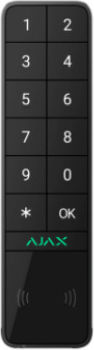 Ajax Systems Keypad Outdoor Πληκτρολόγιο Συναγερμού σε Μαύρο Χρώμα 99968.286.BL1