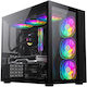 Vengeance Ghost-V62 Гейминг Настолен Компютър (Ryzen 7-9700X/32GB DDR5/1TB SSD/GeForce RTX 5080/Без Операционна Система)