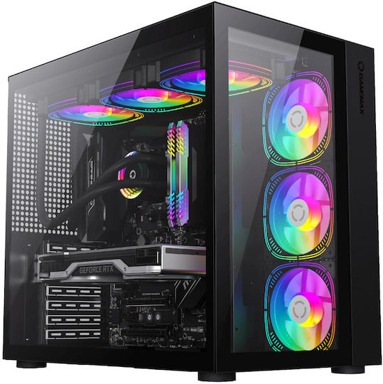 Vengeance Ghost-V62 Гейминг Настолен Компютър (Ryzen 7-9700X/32GB DDR5/1TB SSD/GeForce RTX 5080/Без Операционна Система)