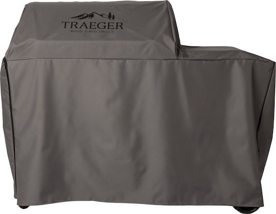 Traeger Abdeckung Für Grill Schwarz Aus Polyester Mit UV-Schutz