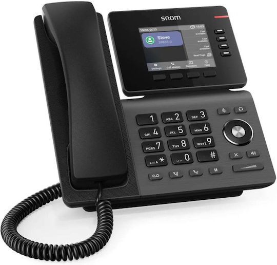 Snom D810w Ενσύρματο Τηλέφωνο IP 12 γραμμών Μαύρο