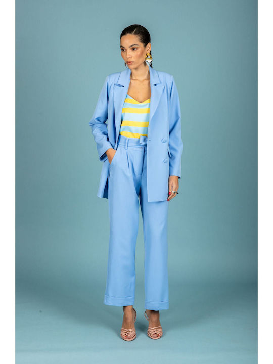 Chaton Chaton Damen Blazer Ciel