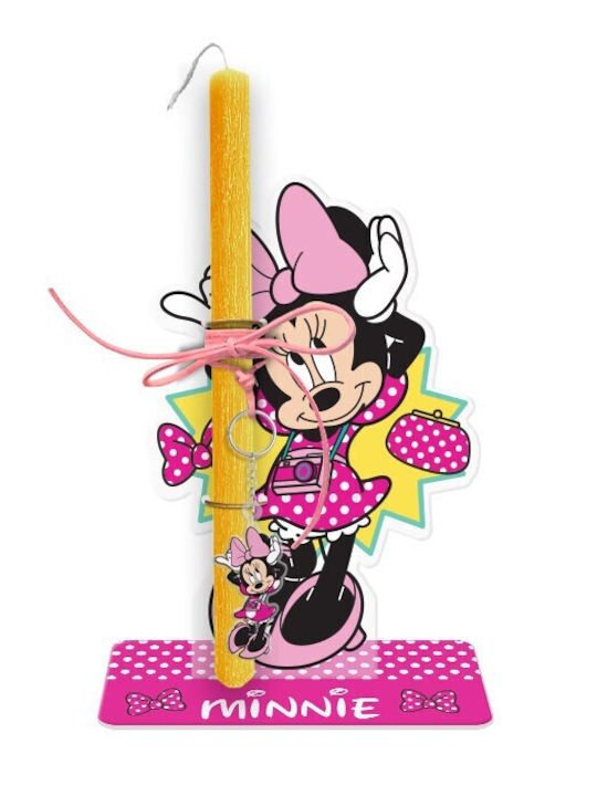 Minnie Fotografen Osterkerze 30cm Plexiglas Dekorationsartikel