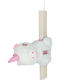 Handgefertigte Beduftete Osterkerze Für Mädchen Plüsch Snap Armband Einhorn