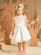 Baby Bloom Weißes Taufkleid aus Spitze